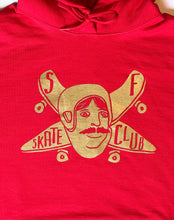 Red "Mustache Man" Sweat Shirt