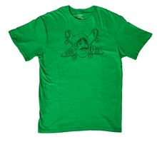 Green "Mustache Man" T-Shirt