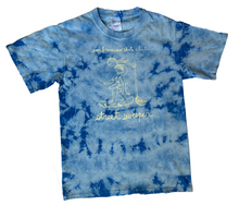Blue Tie Dye "Street Sweeper" T-Shirt