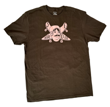 Brown "Mustache Man" T-Shirt
